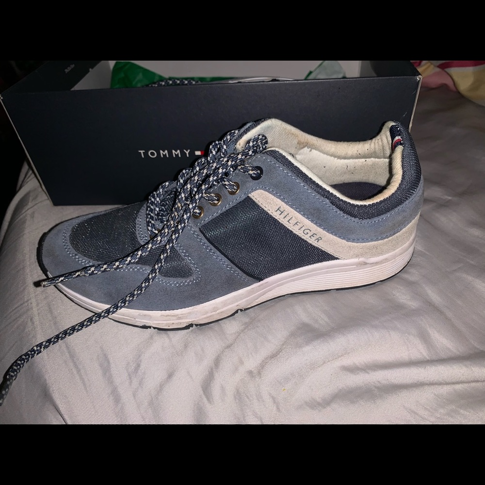 Blue & grey Tommy Hilfiger sneakers women’s